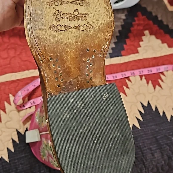 MACIE BEAN Boots Pink Cactus sz 8 NWOT - Picture 7 of 9